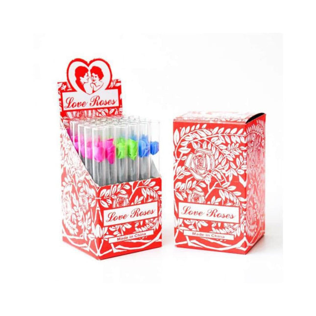 LOVE ROSE GLASS ORANGE BOX | 36CT