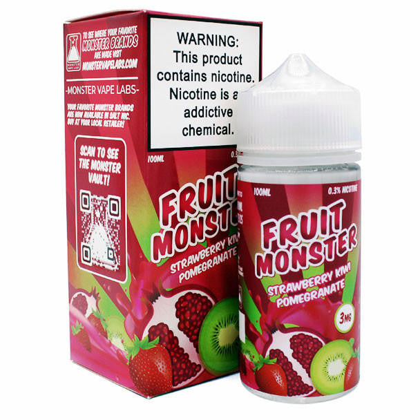 FRUIT MONSTER TFN/NTD E - LIQUID | STRAWBERRY KIWI POMEGRANATE 3 MG