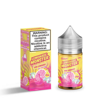 LEMONADE MONSTER TFN/NTD SALT E-LIQUID | PINK LEMONADE 24 MG