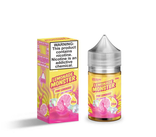 LEMONADE MONSTER TFN/NTD SALT E-LIQUID | PINK LEMONADE 24 MG