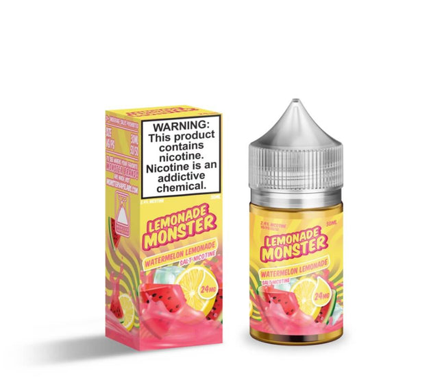 LEMONADE MONSTER TFN/NTD SALT E-LIQUID | WATERMELON LEMONADE 24 MG