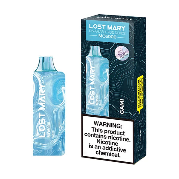 LOST MARY MO5000 PUFFS DISPOSABLE 5CT GAMI/YUMMY