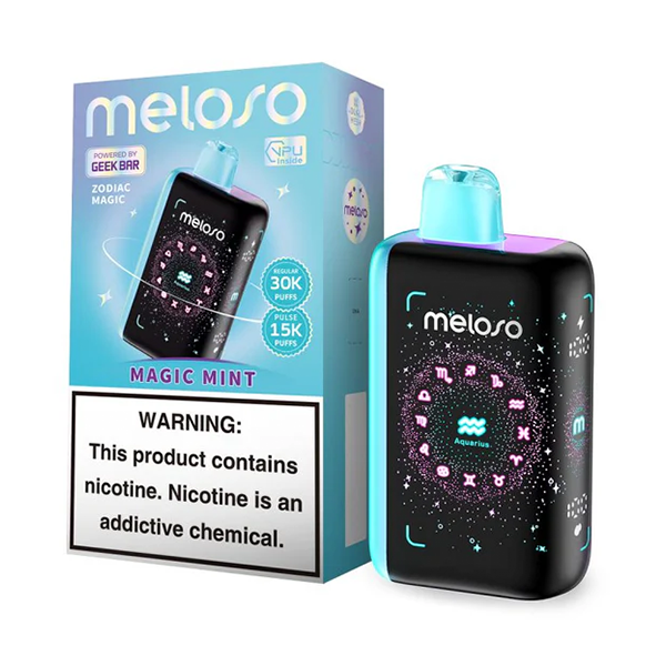 281005 - GEEK BAR MELOSO 30KPF 5CT - MAGIC MINT