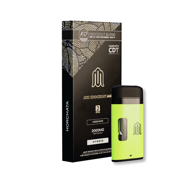 MEDUSA AIR KNOCKOUT LIVE RESIN HXC+HXC-O/P DISPOSABLE 2G HORCHATA HYBRID