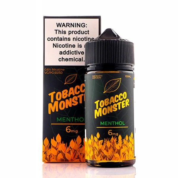 TOBACCO MONSTER TFN/NTD E-LIQUID | MENTHOL TOBACCO 6 MG