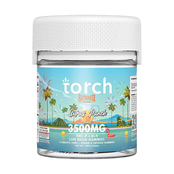 TORCH HAYMAKER 3500MG GUMMIES - CITRUS PUNCH