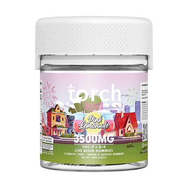 TORCH HAYMAKER 3500MG GUMMIES - PINK LEMONADE