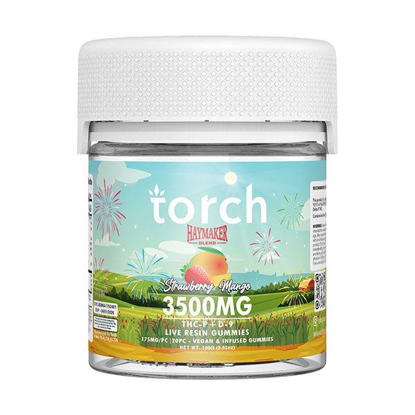 TORCH HAYMAKER 3500MG GUMMIES - STRAWBERRY MANGO